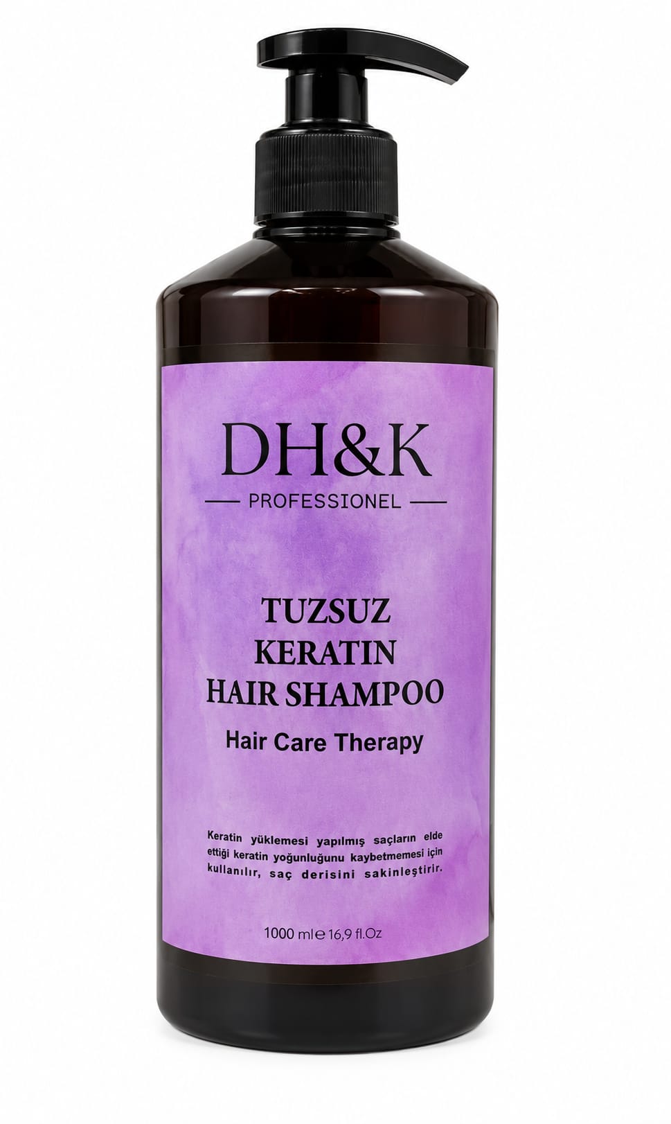 DH&K PROFESSIONAL  TUZSUZ KERATİN HAİR SHAMPOO 1 LT